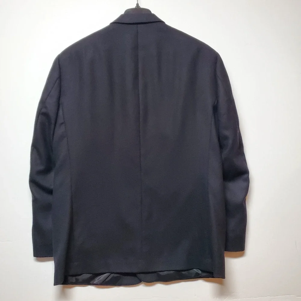 Gianfranco Ruffini Black‎ Lambswool Cashmere Blazer Men’s 44 Regular - Macedonia